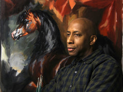 Anthony Valentino Robinson, impressionism horse paintings