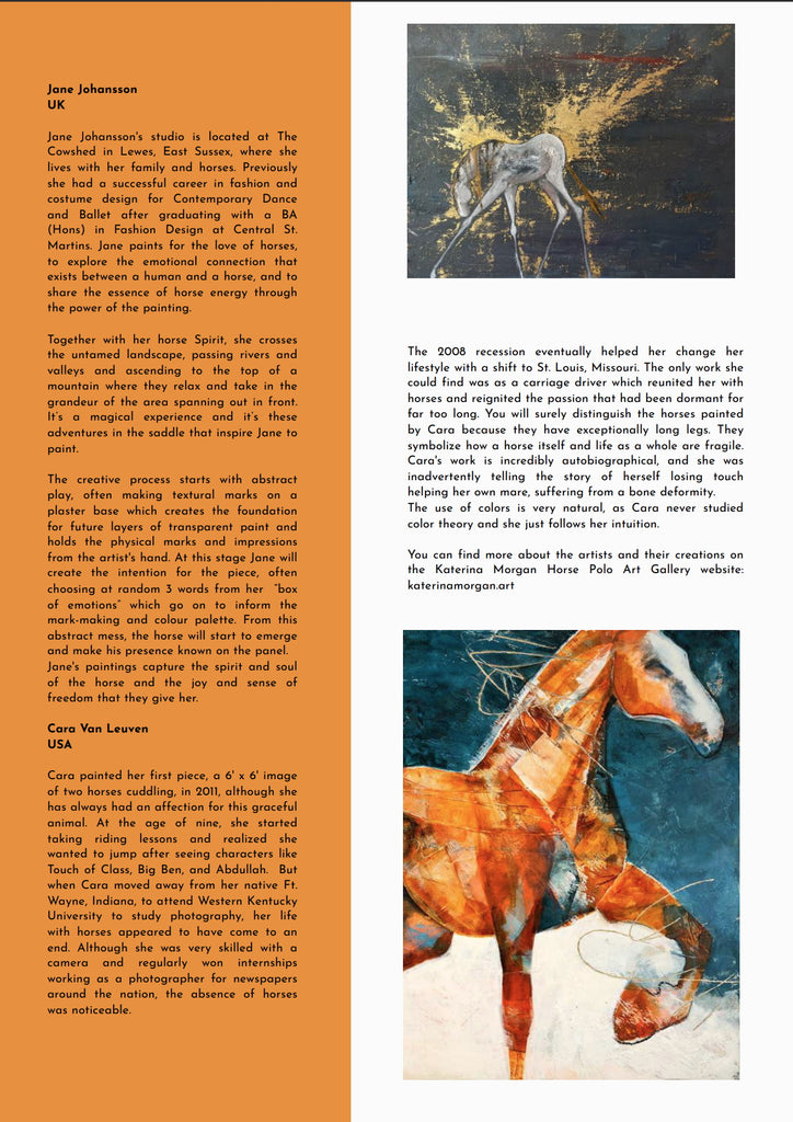 From ancient to contemporary: cave painting inspiration on equestrian art