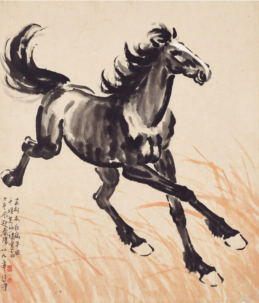 XuBeihong horse drawings