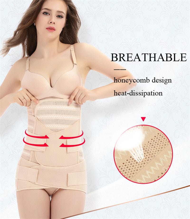 3 In 1 Postpartum Belly Support Recovery Wrap \u2013 Postpartum Belly Band, After  Birth Brace, Slimming Girdles, Body Shaper Waist Shapewear, Post Sur