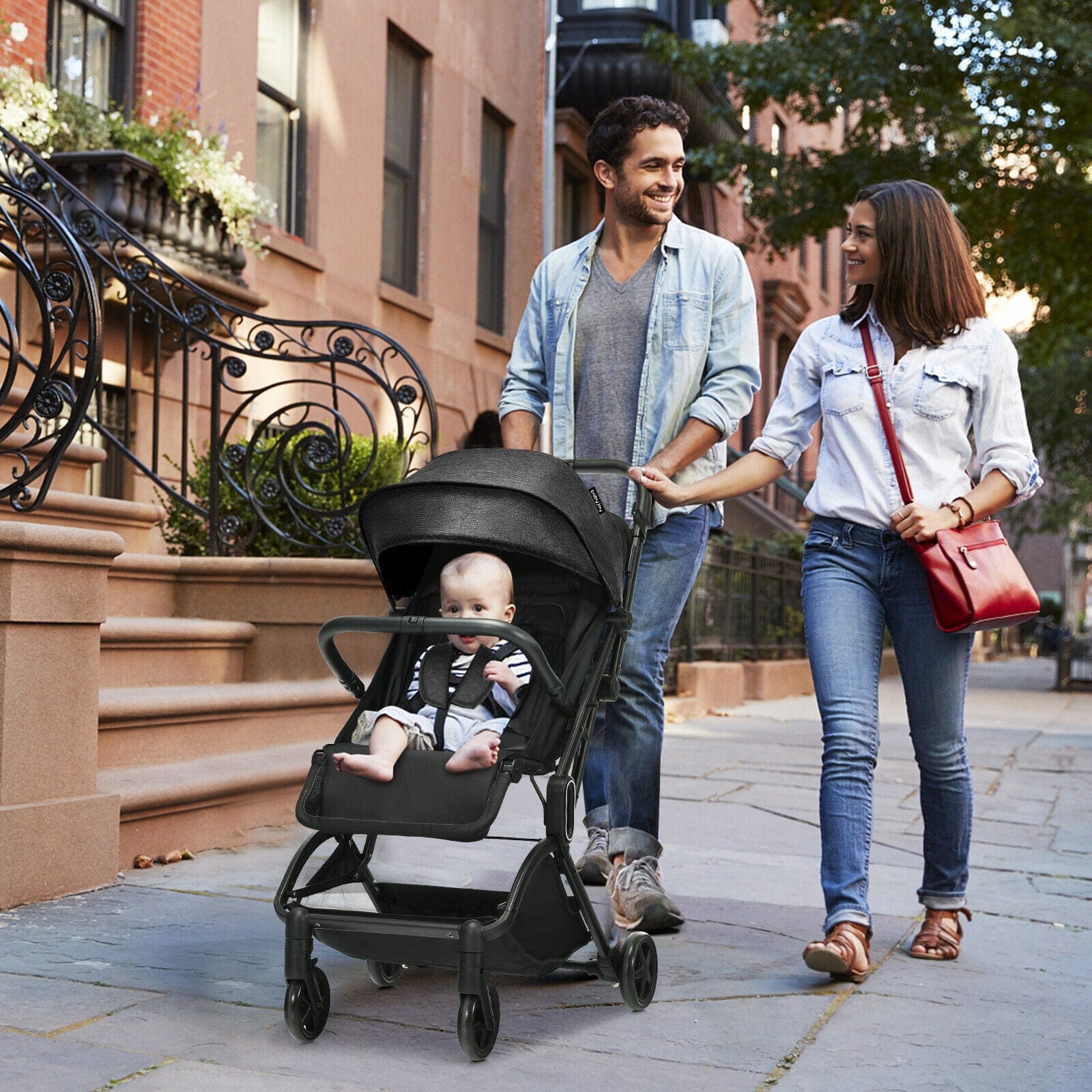 Baby-Joy Fly&Go™ Light-weight Baby Stroller I Perfect Travel Baby Pram