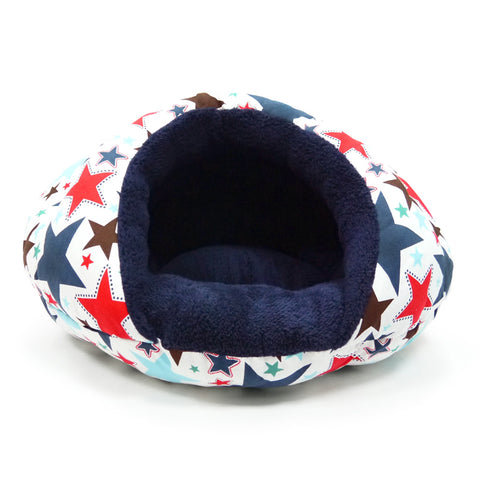 covered pet bed