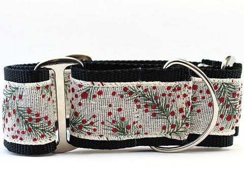 christmas martingale dog collars