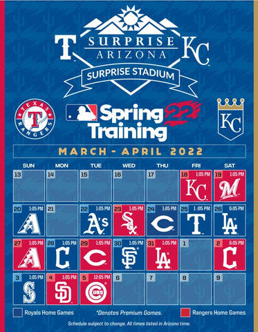 IRIS USA Sponsors 2022 Surprise MLB Spring Training (3/18 - 4/5) – IRIS  USA, Inc.