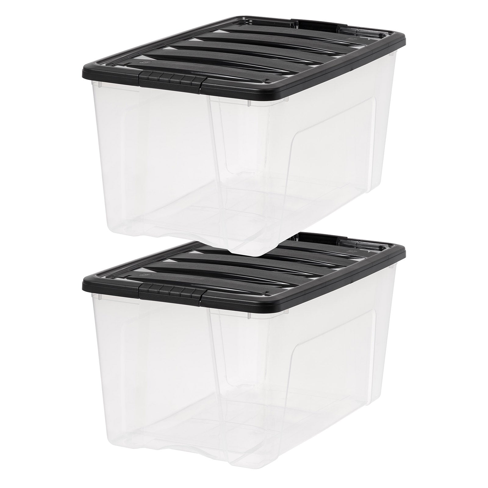 Storage-Bins with Lids, File Clip-Box, Organization and Storage