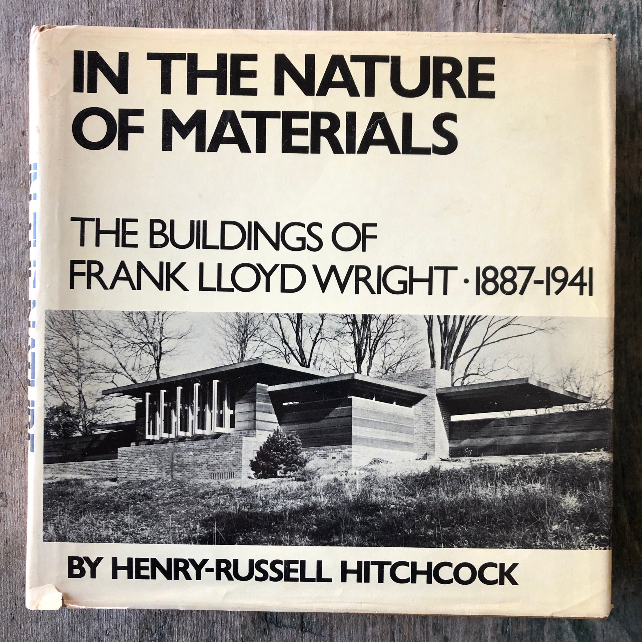 In The Nature Of Materials The Buildings Of Frank Lloyd Wright 17 Under The Covers Antique And Vintage Books