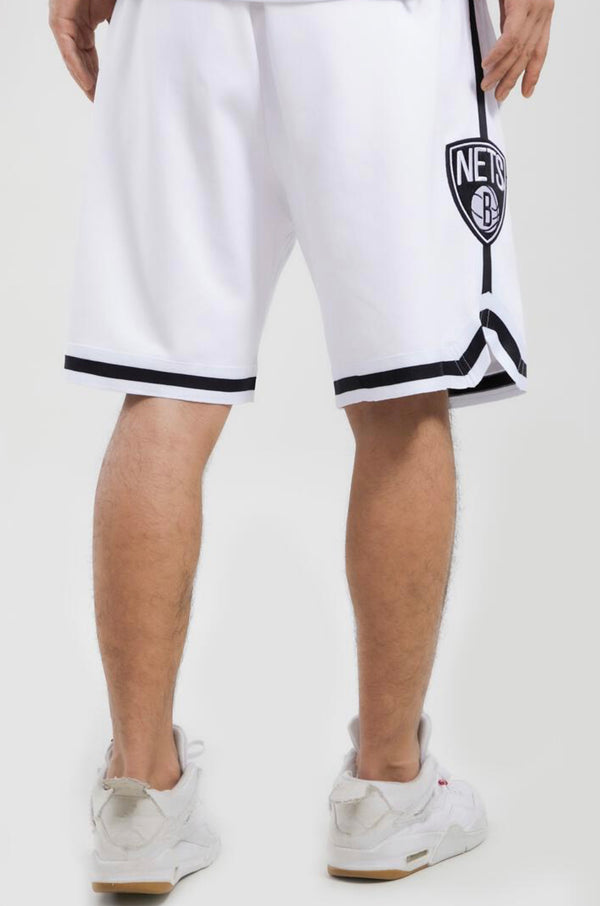 Pro Standard NBA Brooklyn Nets Mens White Shorts BBN351968