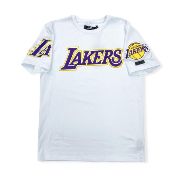 Pro Standard Mens NBA Los Angeles Lakers Pro Team Crew Neck T-Shirt  BLL151542-BLK Black