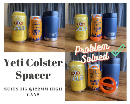 YETI Beer with Bear Can Insulator in Bahama Blue – Country Club Prep