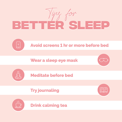 Tips for better sleep