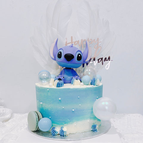 Stitch cake design in 2022, Stitch cake, Cute birthday cakes, Birthday  party cake