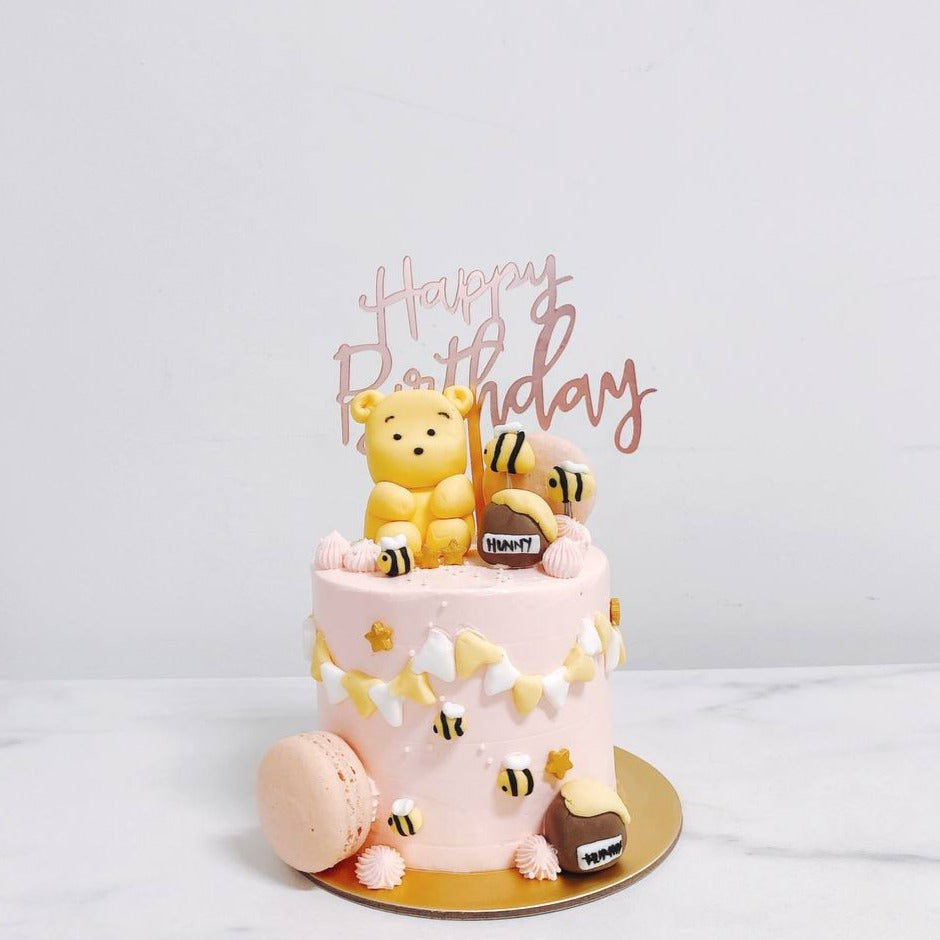 Party Pooh Cake – Honeypeachsg Bakery