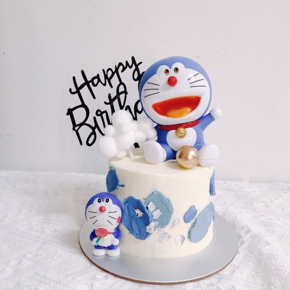 Jenn Cupcakes & Muffins: 2Tier Doraemon Cake