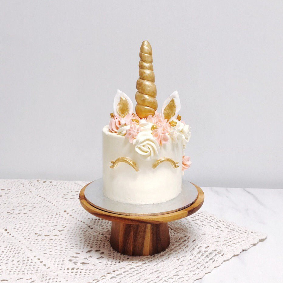 Gold Unicorn Cake Honeypeachsg Bakery