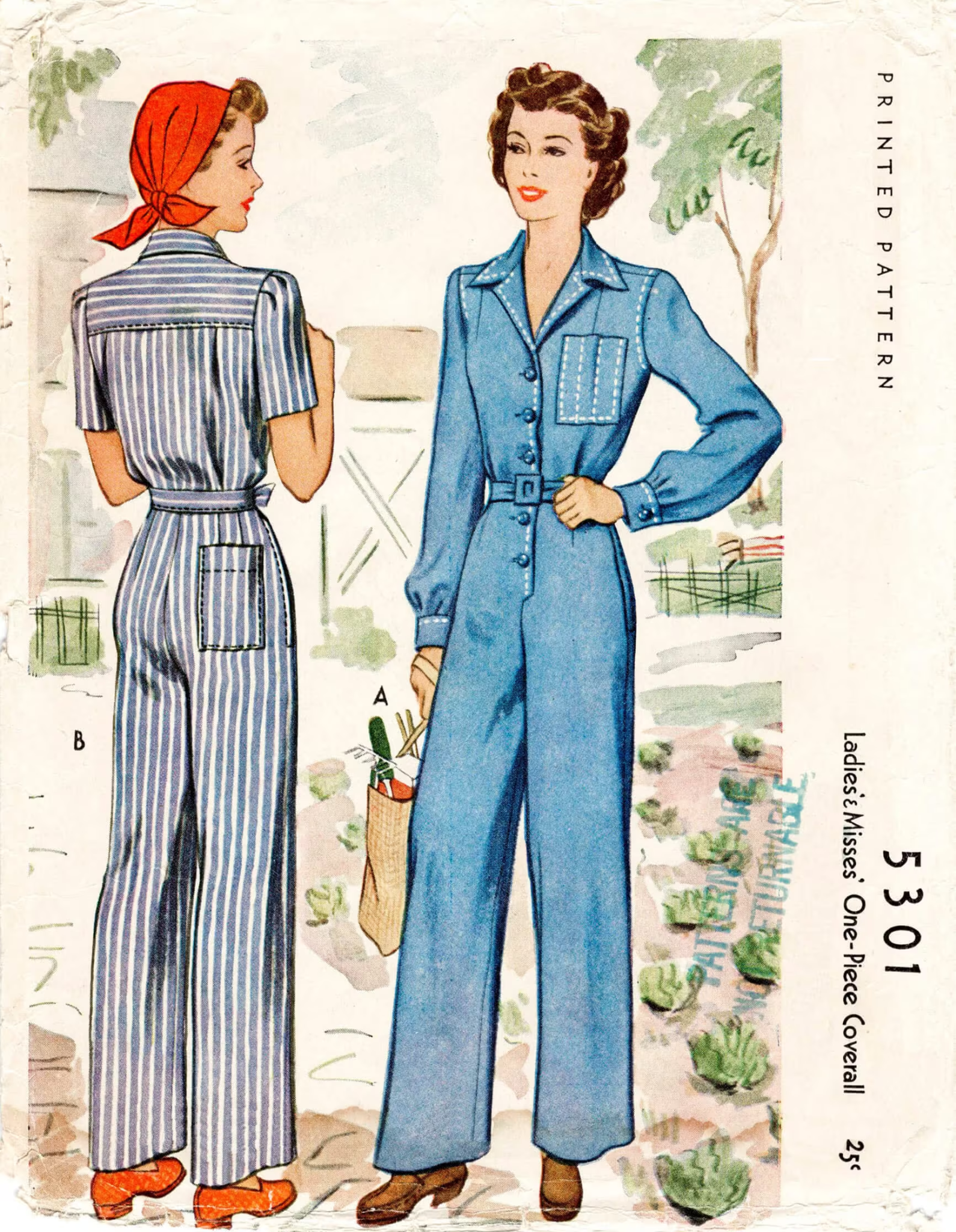 Jumpsuits vintage 1940 -an