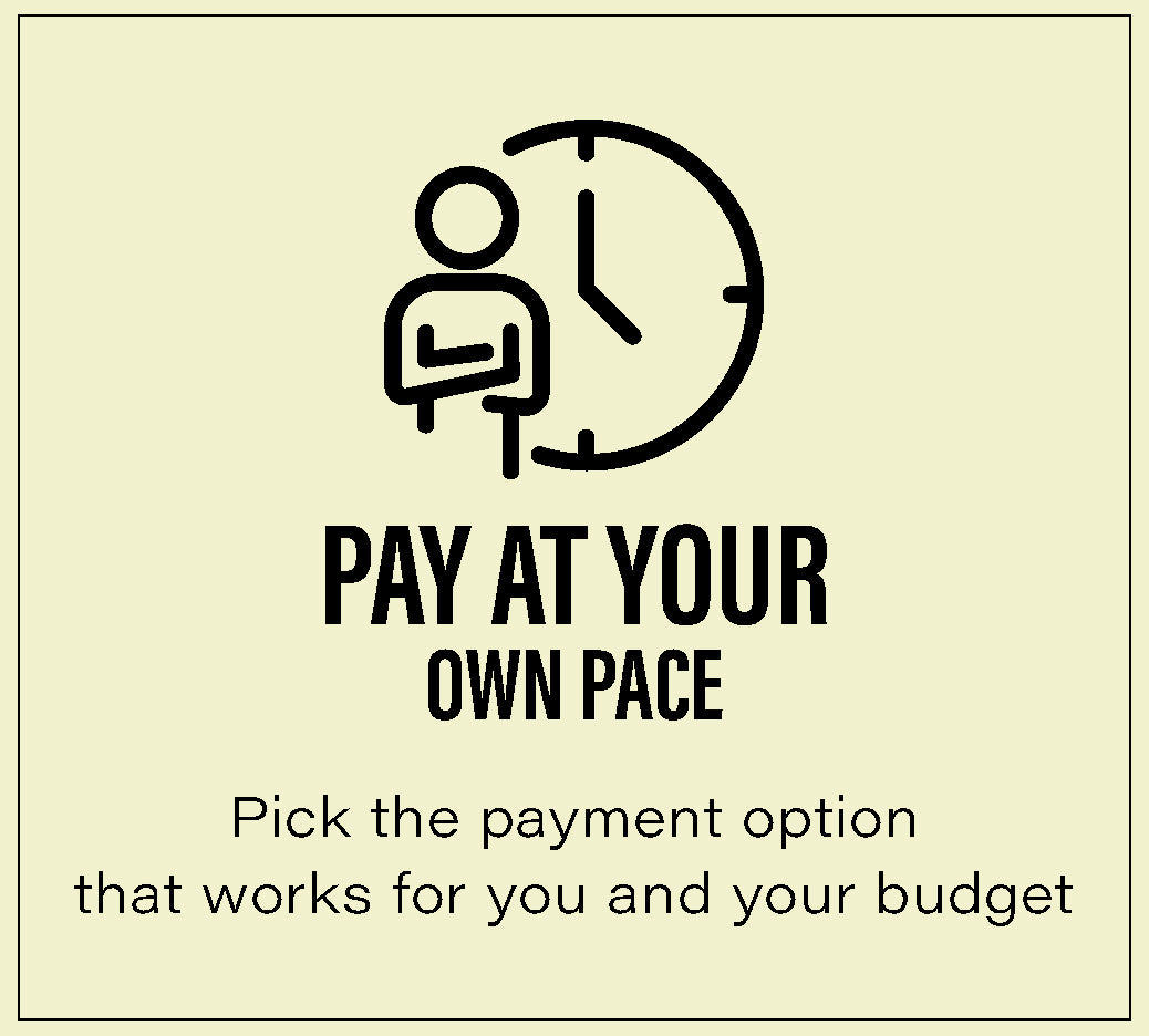 Pay At Your Own Pace