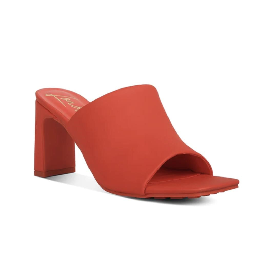 Cannes Slip-On Mid Heel Sandals