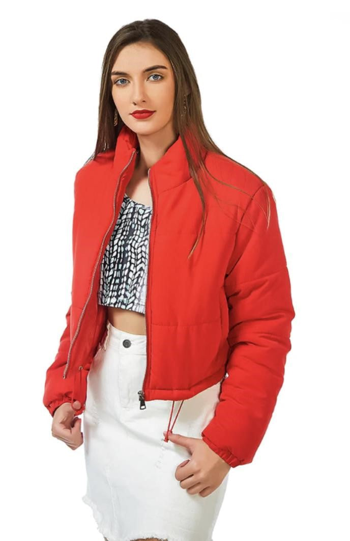 Cropped Puffer Jacket