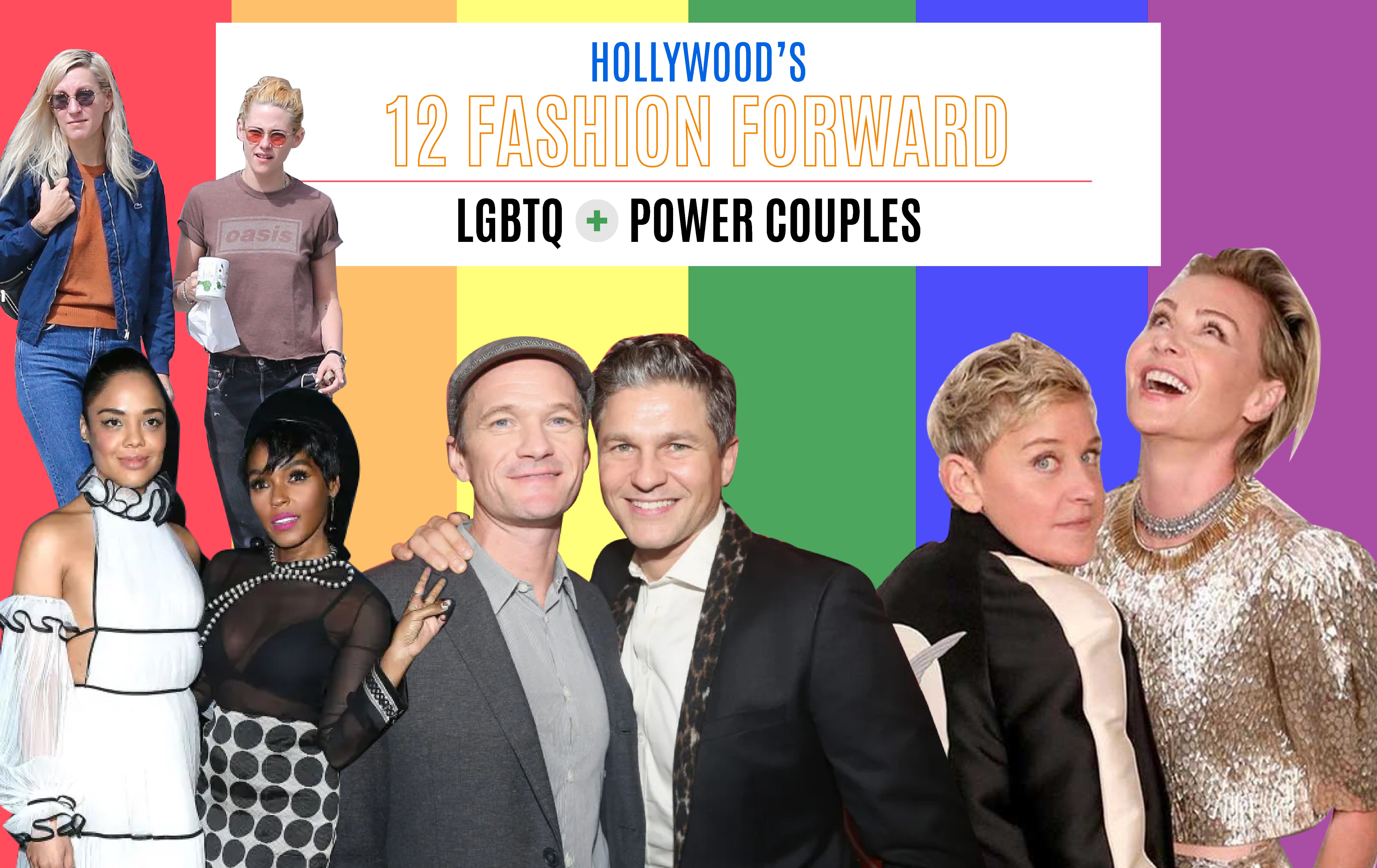 Dazzling Duos: LGBTQ+ Power Power 12 แฟชั่นของฮอลลีวูด