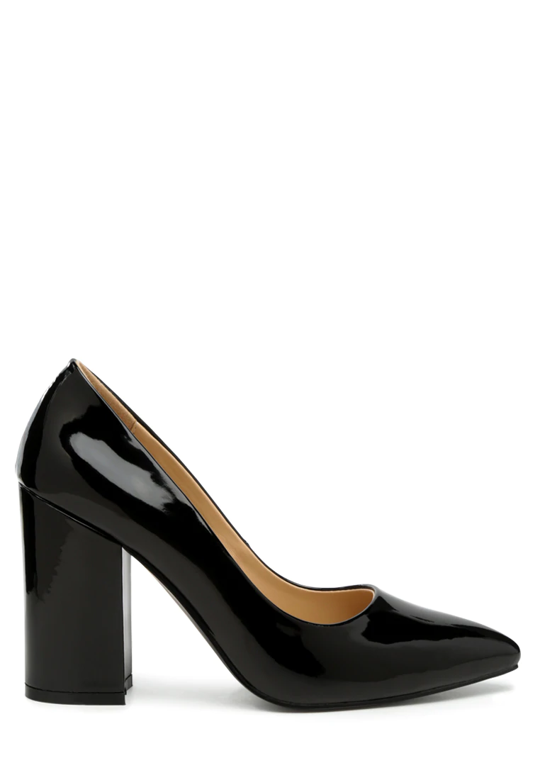 KAMIRA BLOCK HEELED FORMAL PUMPS