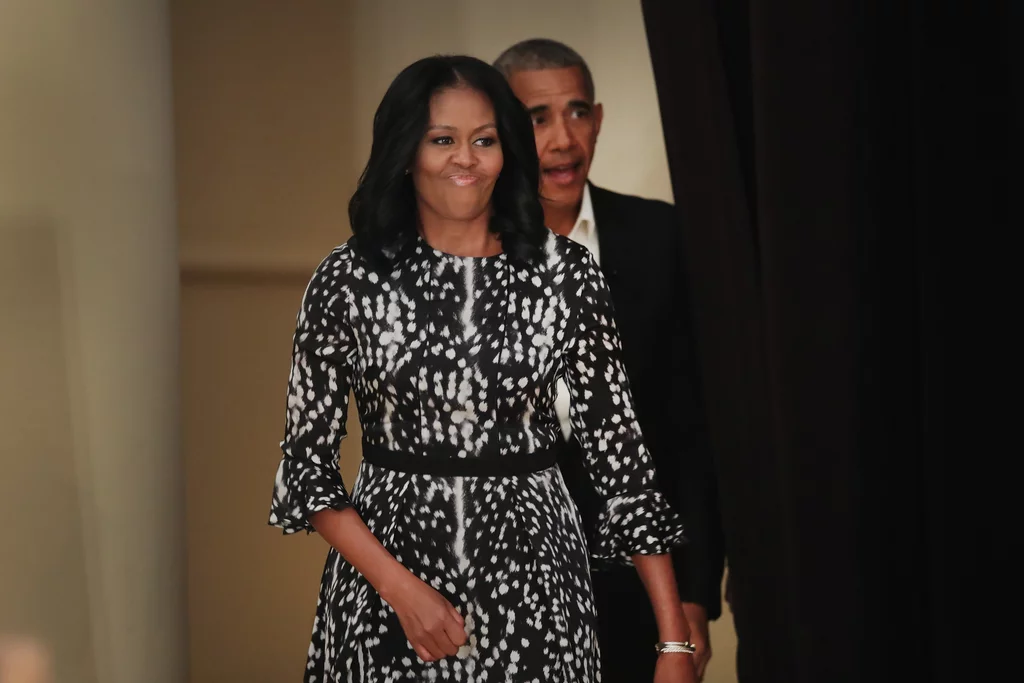 Michelle Obama ใน Prabal Gurung