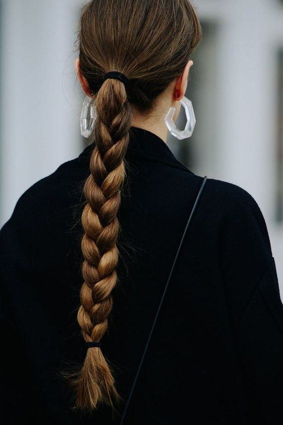 R- Long Braids