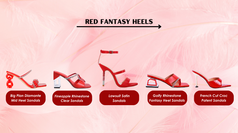 Red Fantasy Heels