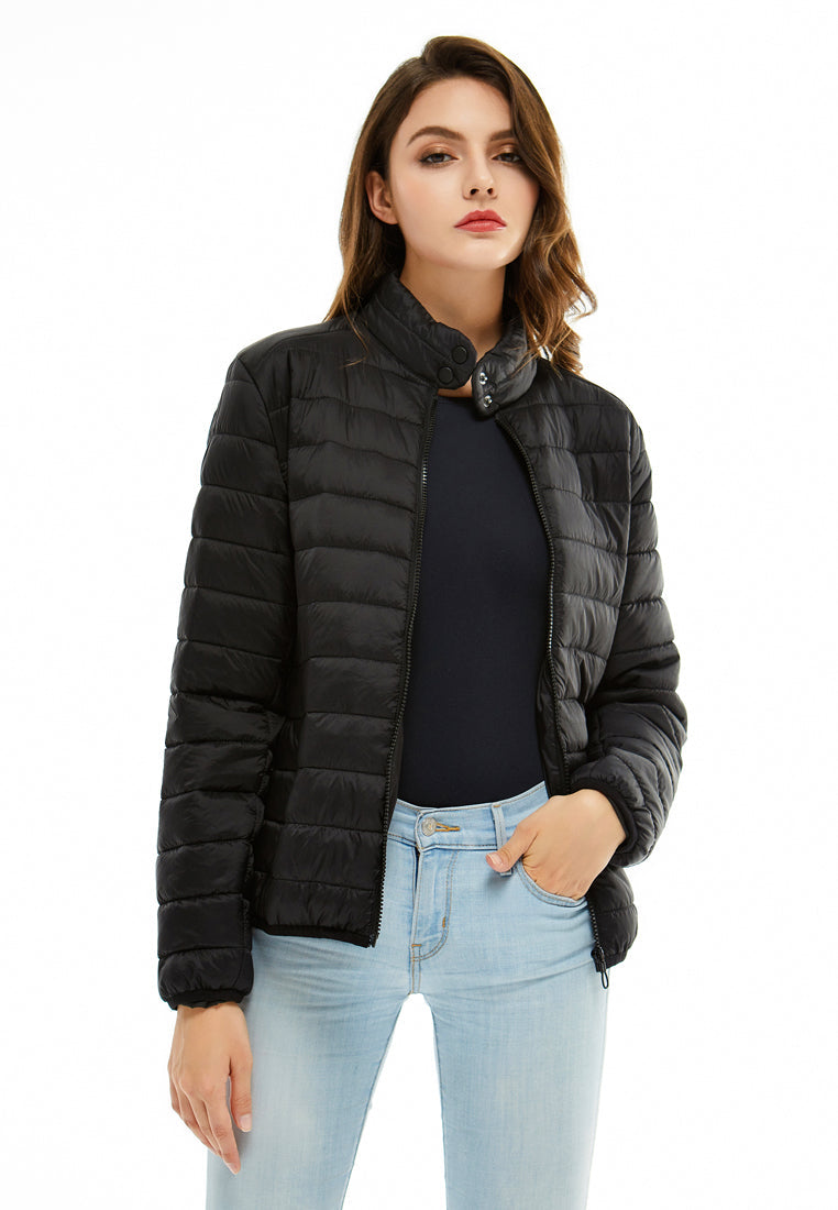 HIGH NECK PUFFER JACKET