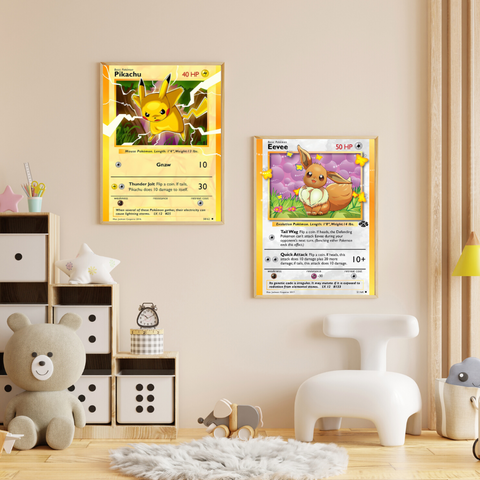 Affiches cartes Pokemon