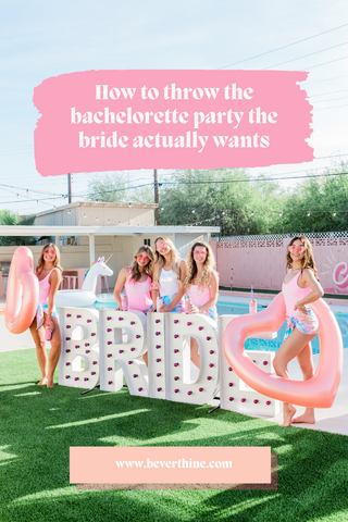 dazed and engaged, bachelorette party, trendy bach bash, bachelorette theme, peace sign, trendy hip cool, preppy nostalgic aesthetic, flower power, retro vintage 90s 80s 70s 60s psychedelic theme, girl about town, scottsdale before the veil, the femme house, pink, orange, blue, teal, tie dye, groovy bride, the pool boys, the cabana boys, bounce house, bright colors, palm trees, pool party