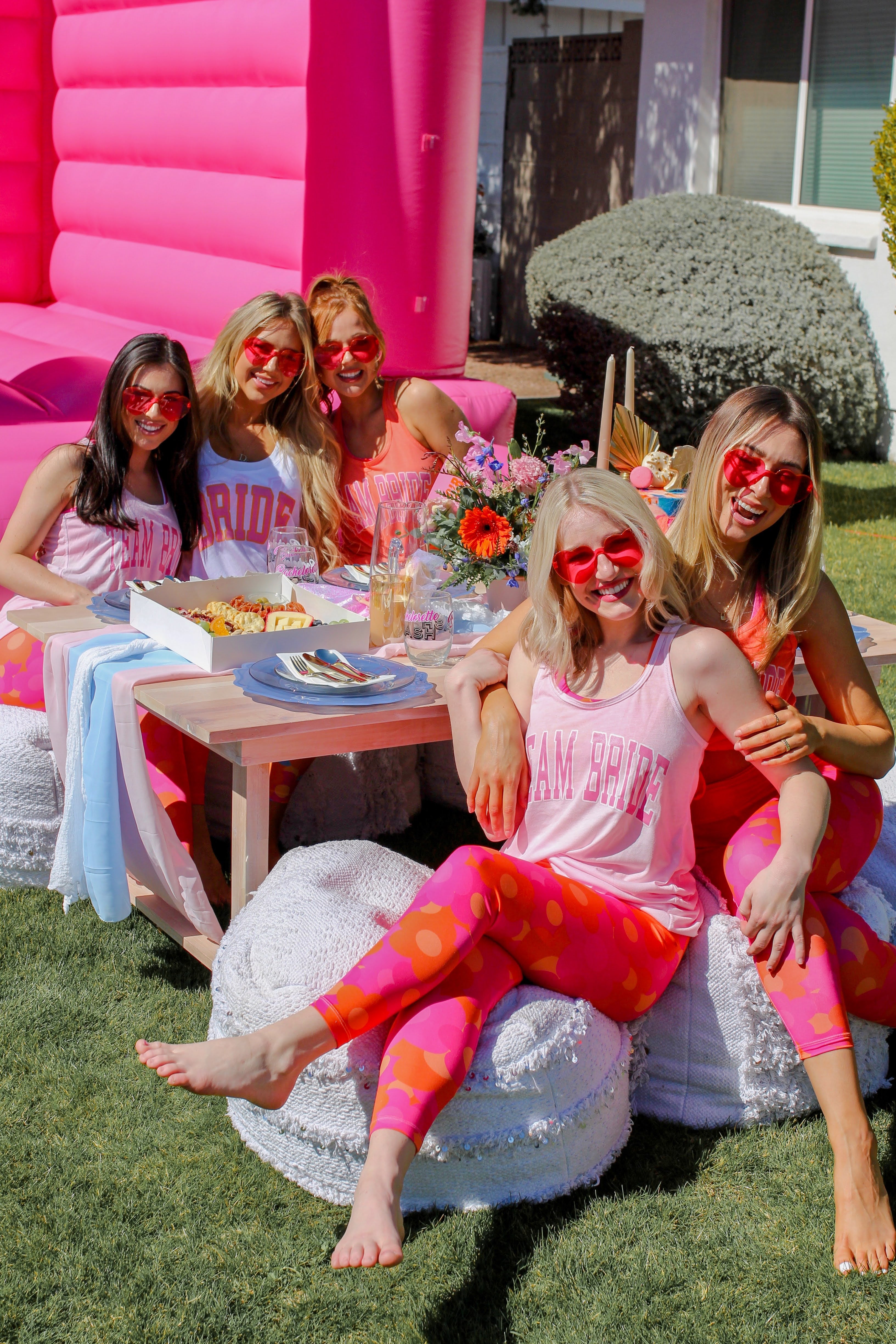 Malibu Bachelorette Party Picnic Bridesmaid Activewear