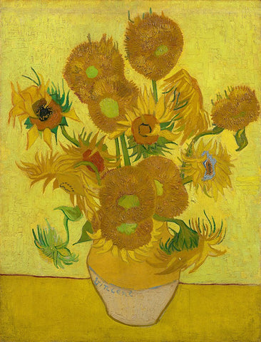 Sunflowers, Vincent van Gogh, 1889