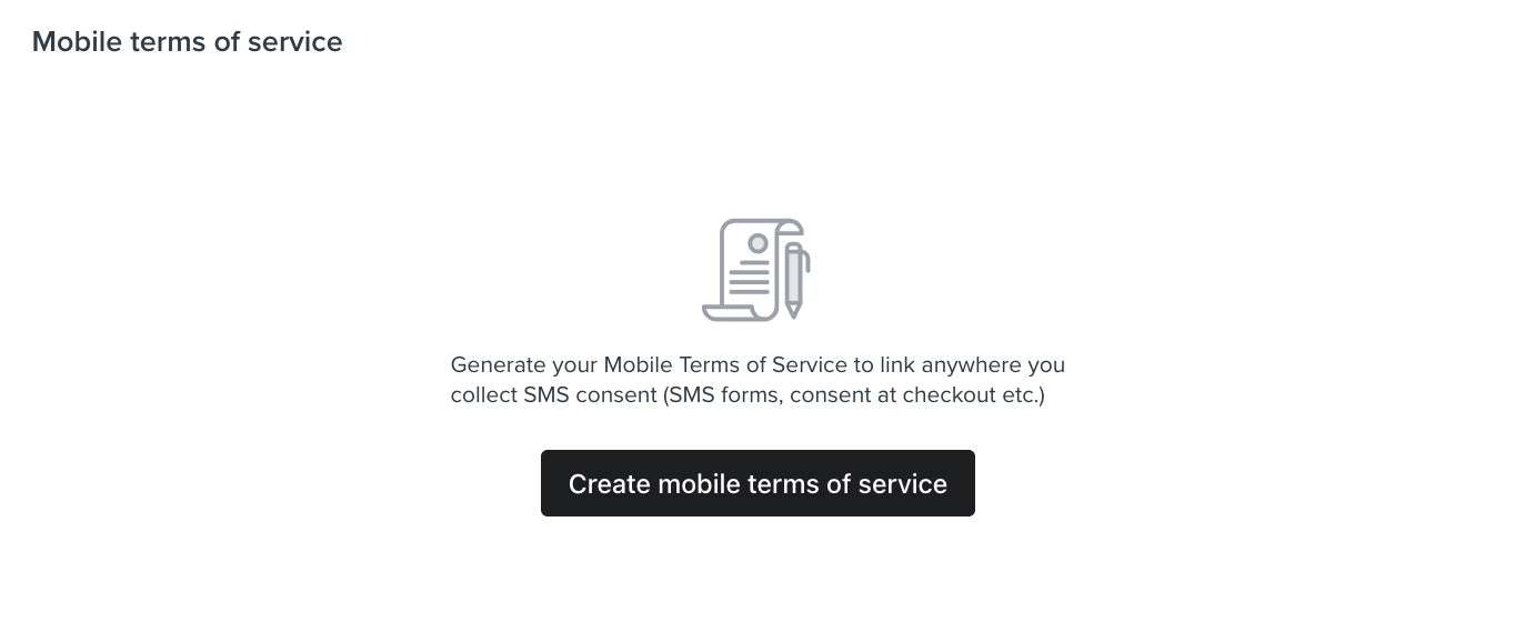 Klaviyo SMS Terms of Service