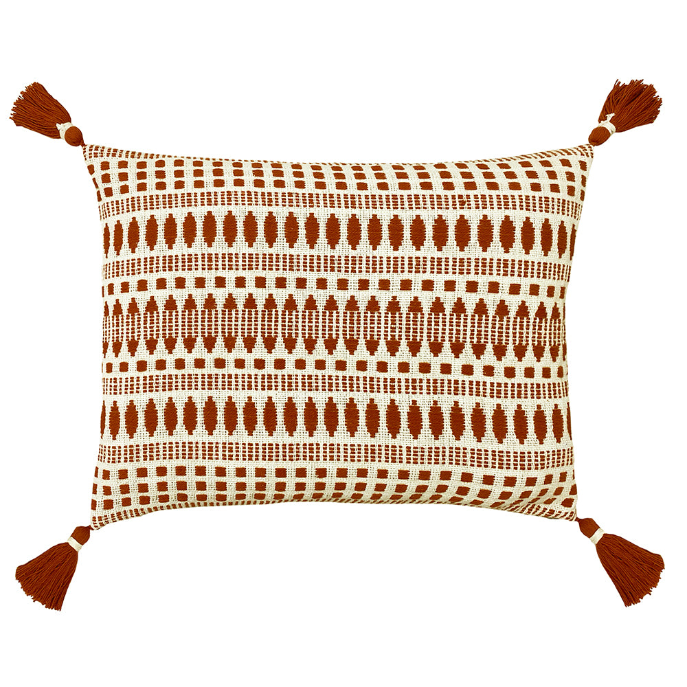 Photos - Pillow Ganado Woven Cushion Pecan, Pecan / 40 x 60cm / Cover Only GANADO/2CC/PEC