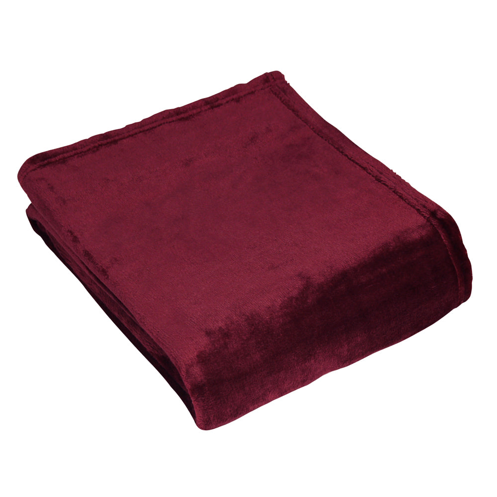 Photos - Blanket Harlow Fleece Throw Berry HARLOW/TH1/BER