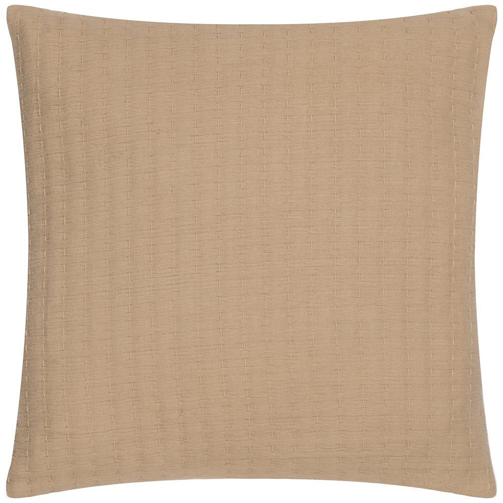 Photos - Pillow Hush Cushion Taupe, Taupe / 45 x 45cm / Polyester Filled HUSH/HF2/TAU