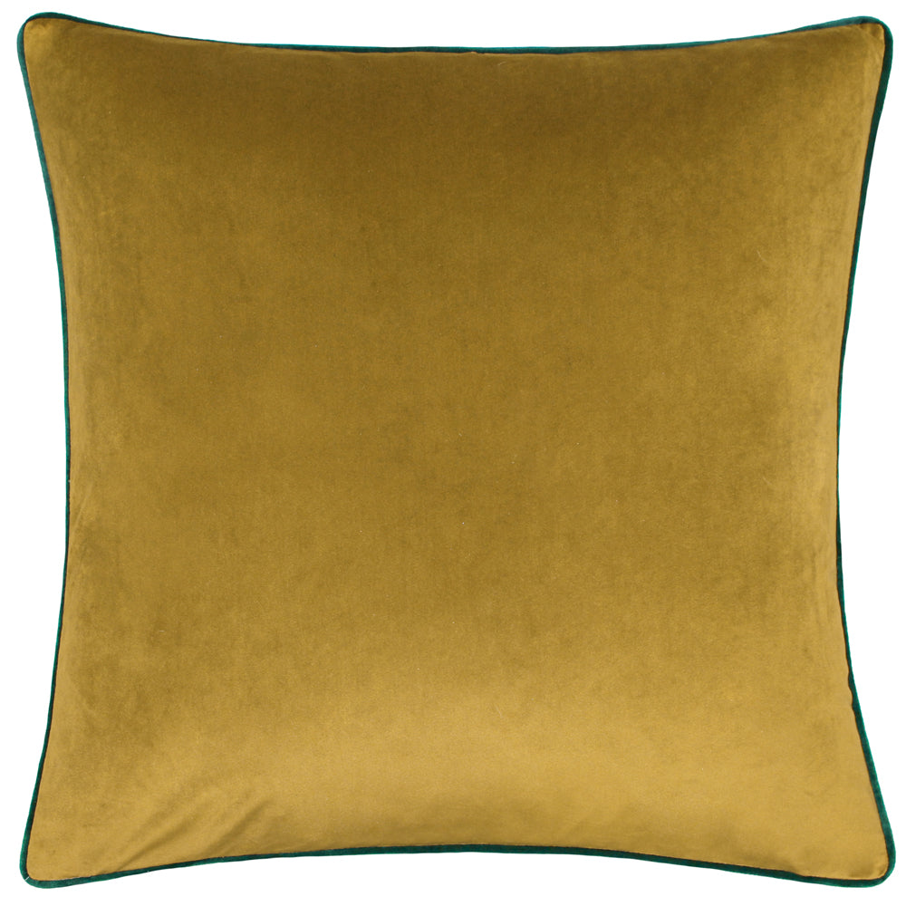 Photos - Pillow Meridian Velvet Cushion Moss/Emerald, Moss/Emerald / 55 x 55cm / Polyester