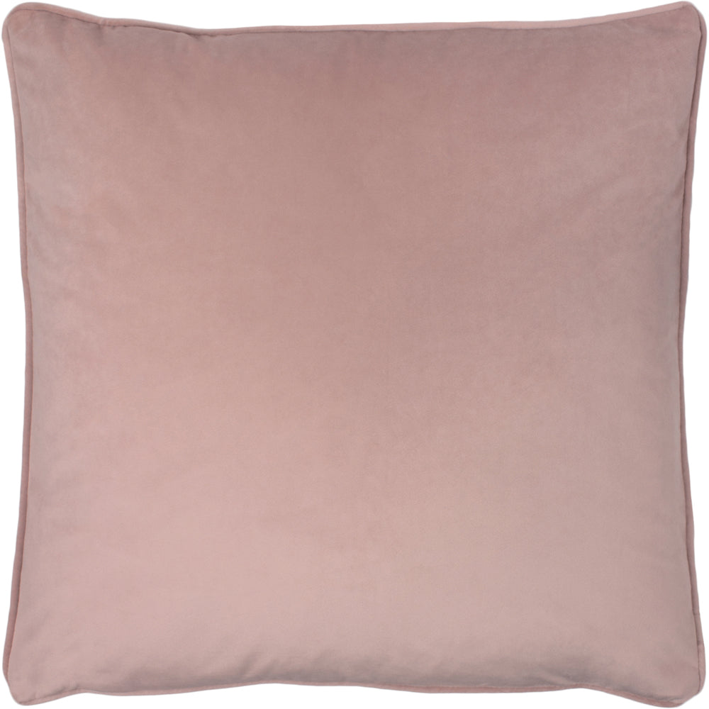 Photos - Pillow Opulence Soft Velvet Cushion Powder, Powder / 55 x 55cm / Polyester Filled