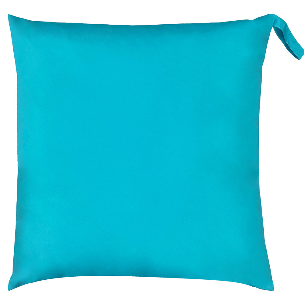 Photos - Pillow Plain Neon Large 70cm Outdoor Floor Cushion Aqua, Aqua / 70 x 70cm / Cover