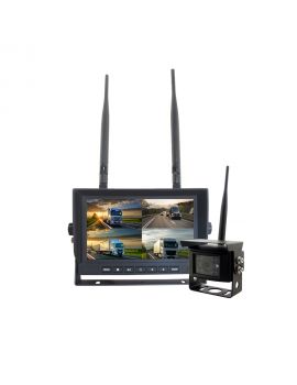 Mongoose MCK741W Wireless 12/24v Monitor and Camera Kit
