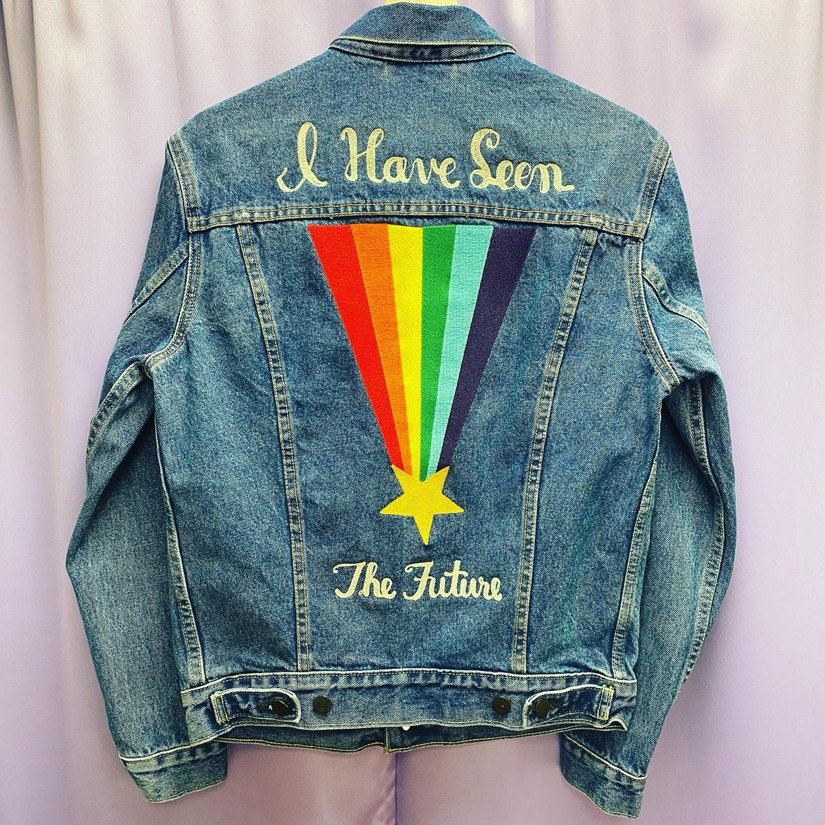 Levis Pride I Have Seen The Future LGBT Denim Jacket Women's Small – Subtle  Flex Streetwear