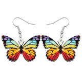 Rainbow Monarch Earrings
