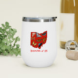 Butterflies by state insulated tumbler