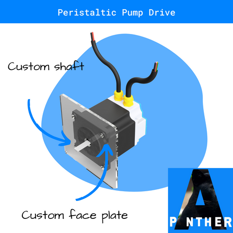 How are peristaltic pumps powered 