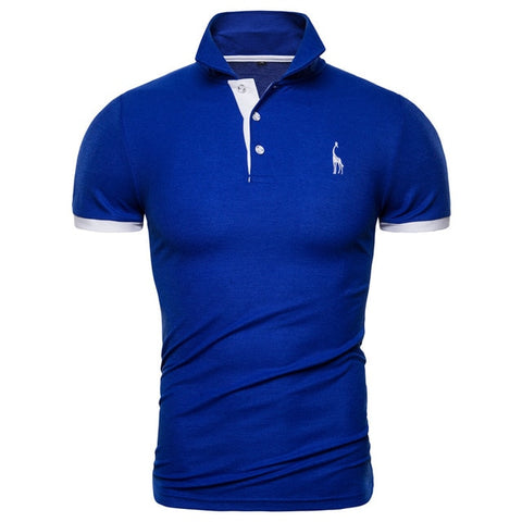 giraffe logo polo shirt