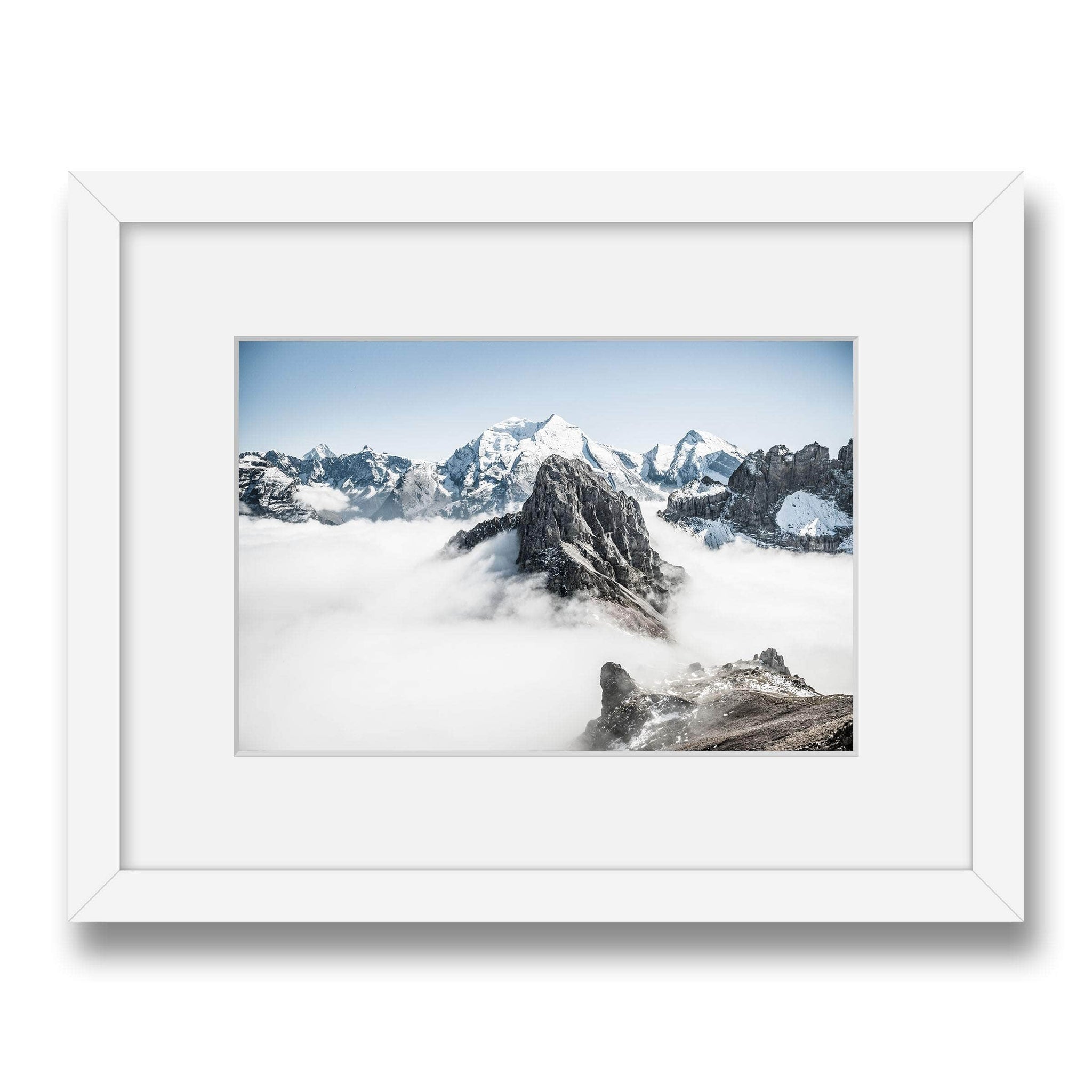 Swiss Clouds | Framed Photography by Sam Sommer, Curated by Midnight ...