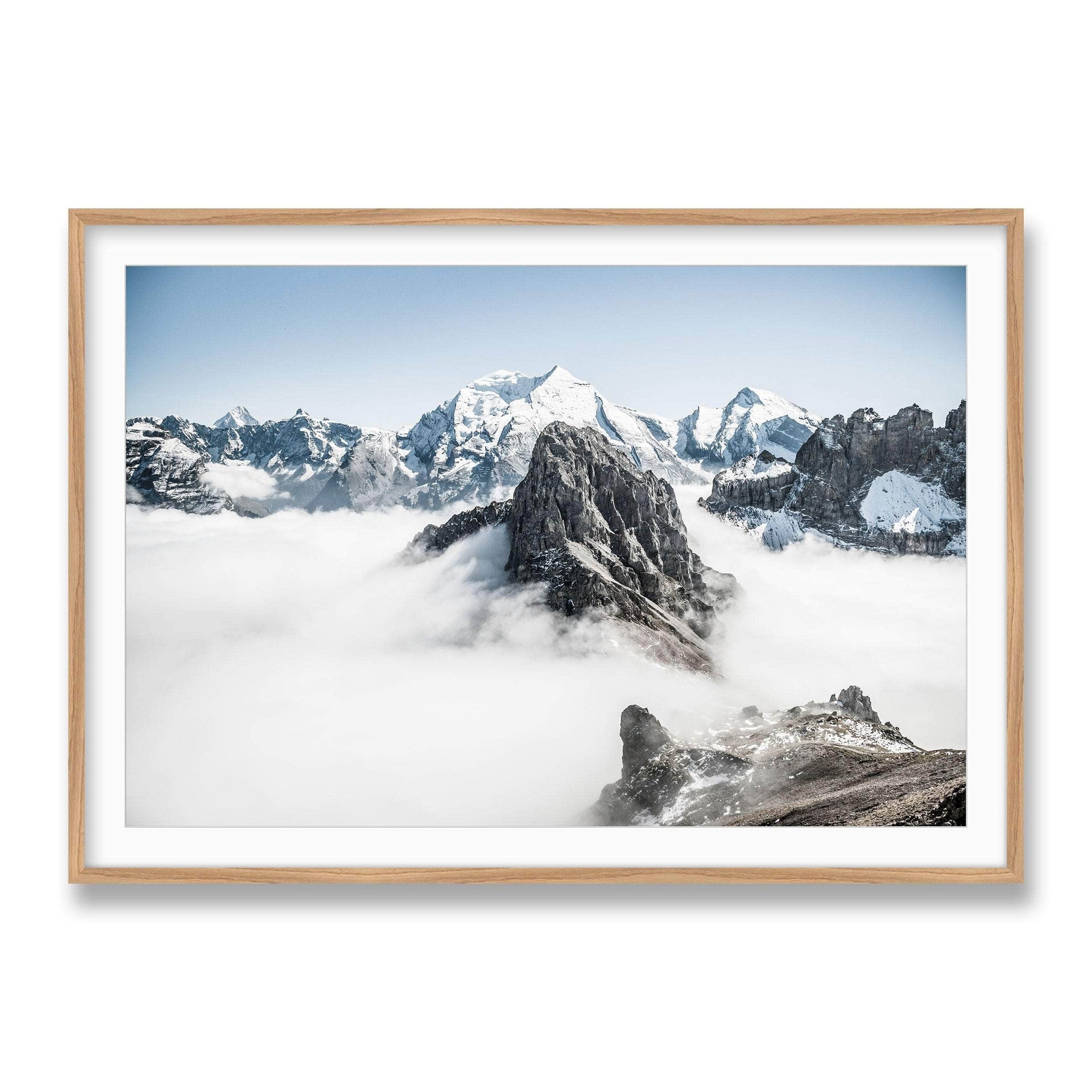 Swiss Clouds | Framed Photography by Sam Sommer, Curated by Midnight ...