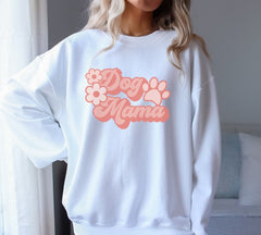 Dog Mama Retro Sweatshirt