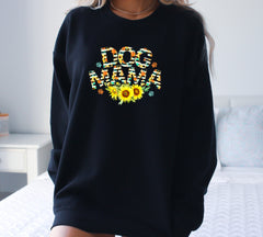 Dog Mama Sunflower Sweatshirt