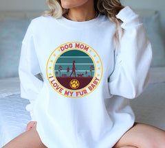 Dog Mom Vintage Sweatshirt